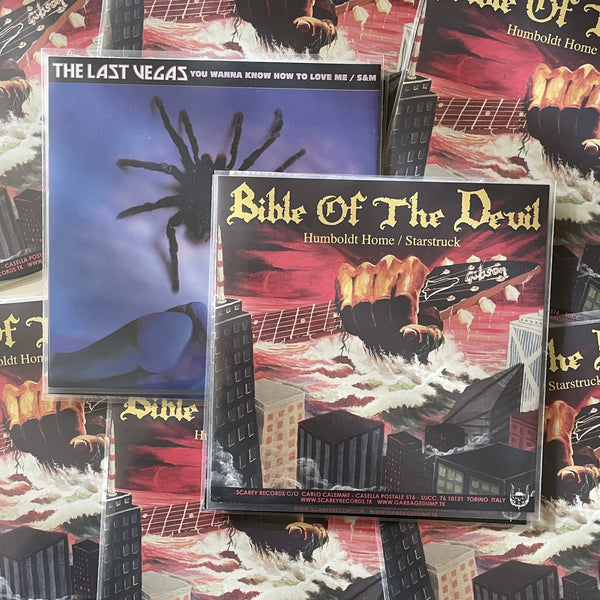BIBLE OF THE DEVIL / THE LAST VEGAS split 7”