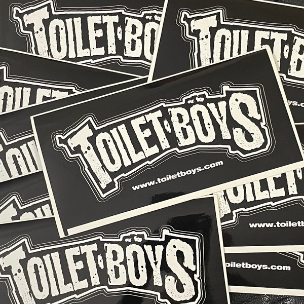 TOILET BOYS - Die-cut large sticker