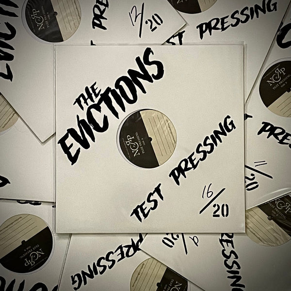 THE EVICTIONS - 12” TEST PRESSING!!