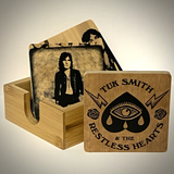 Tuk Smith & the Restless Hearts - BAMBOO COASTER SET